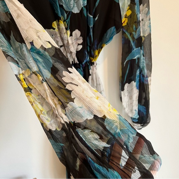 Alice Mccall Wild Frontier Floral Open Back Mini Dress | Size 8 - Picture 10 of 14